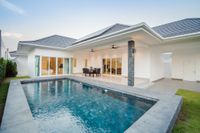 Aria Hua Hin Pool Haus House Villa Resort Thailand kaufen Anlage Terasse